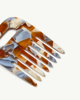 No. 4 Comb in Blue Roma