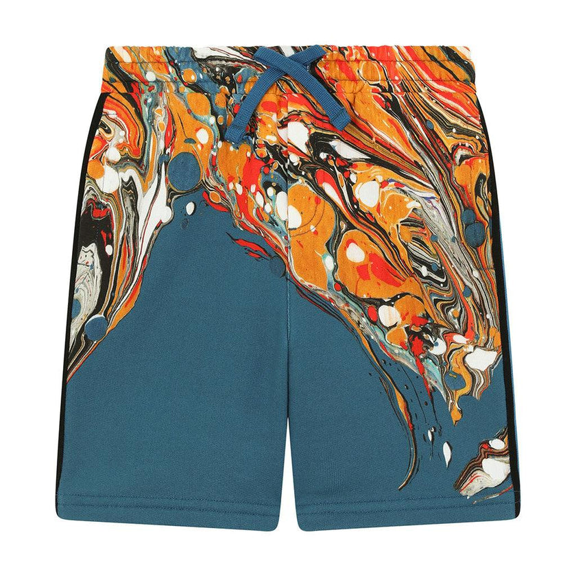 Kid Boys Teal Shorts