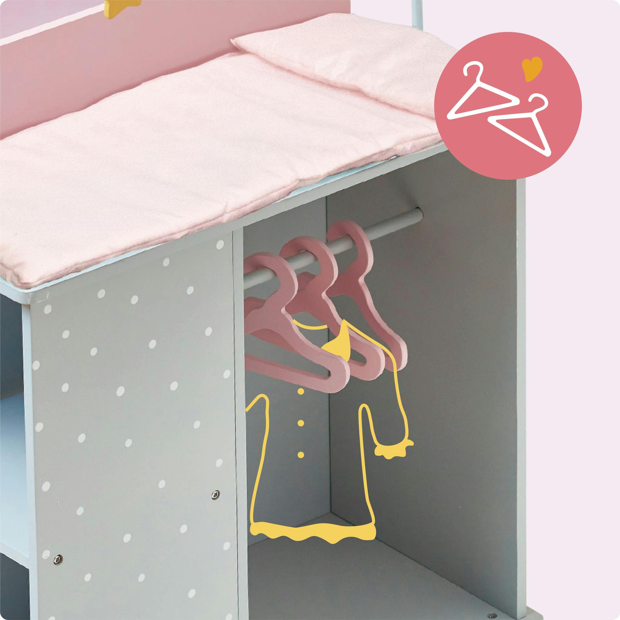 Olivia's Little World Wooden Doll Changing Station