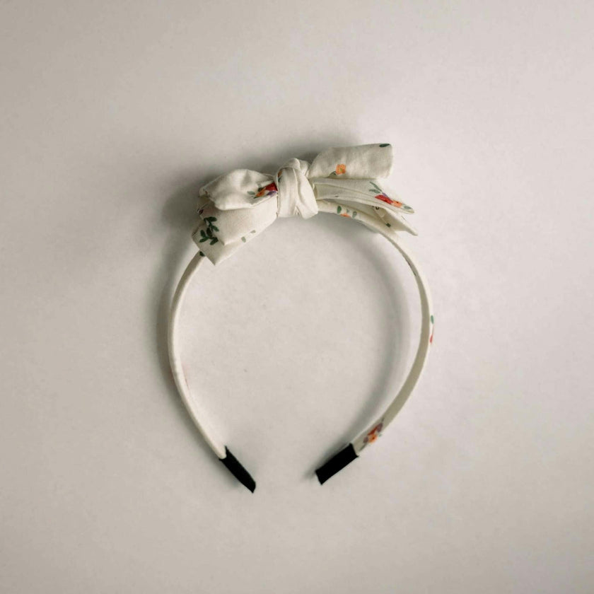 Three Little Bows Headband | Summer Petals