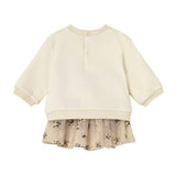 Newborn Girl Tulle Skirt and Sweatshirt Set