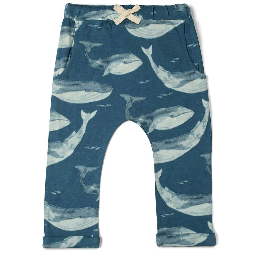 Blue Bamboo Baby Jogger Pants