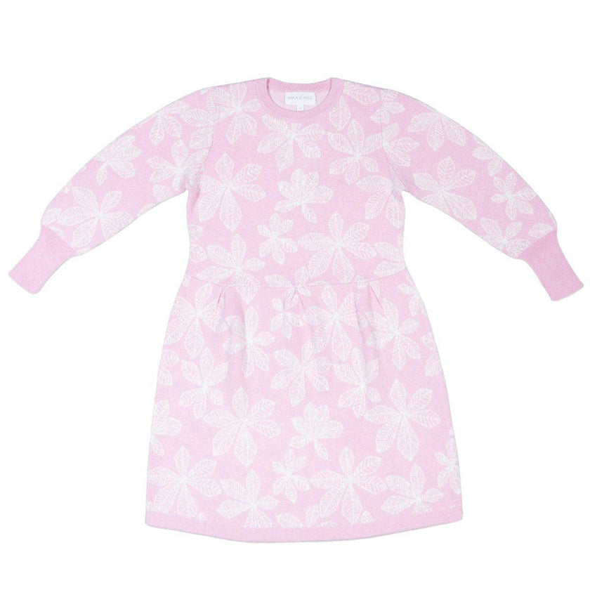 Chestnut Leaves Dress | Bubble Gum