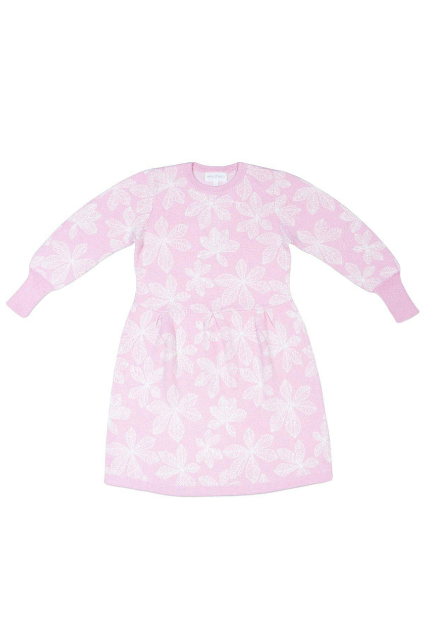 Chestnut Leaves Dress | Bubble Gum