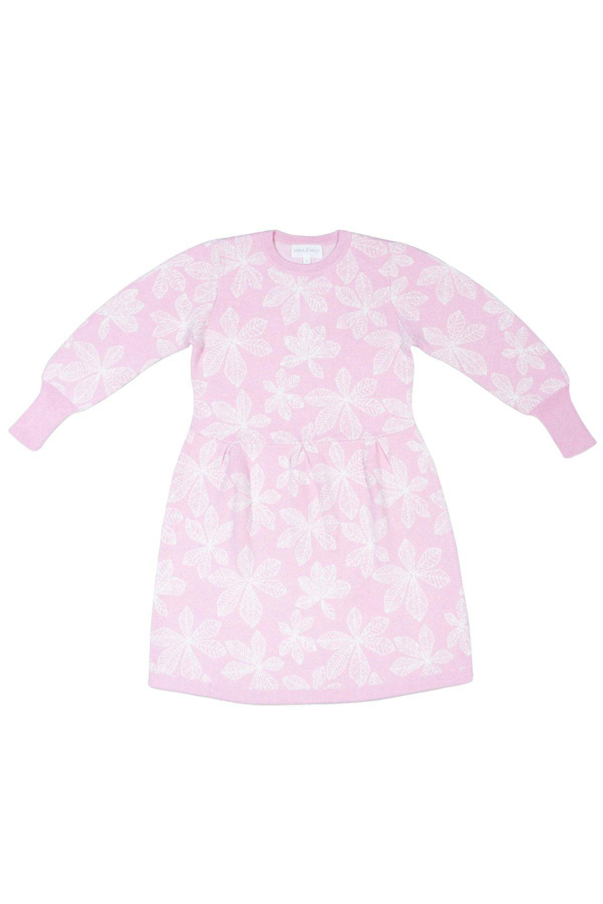 Chestnut Leaves Dress | Bubble Gum