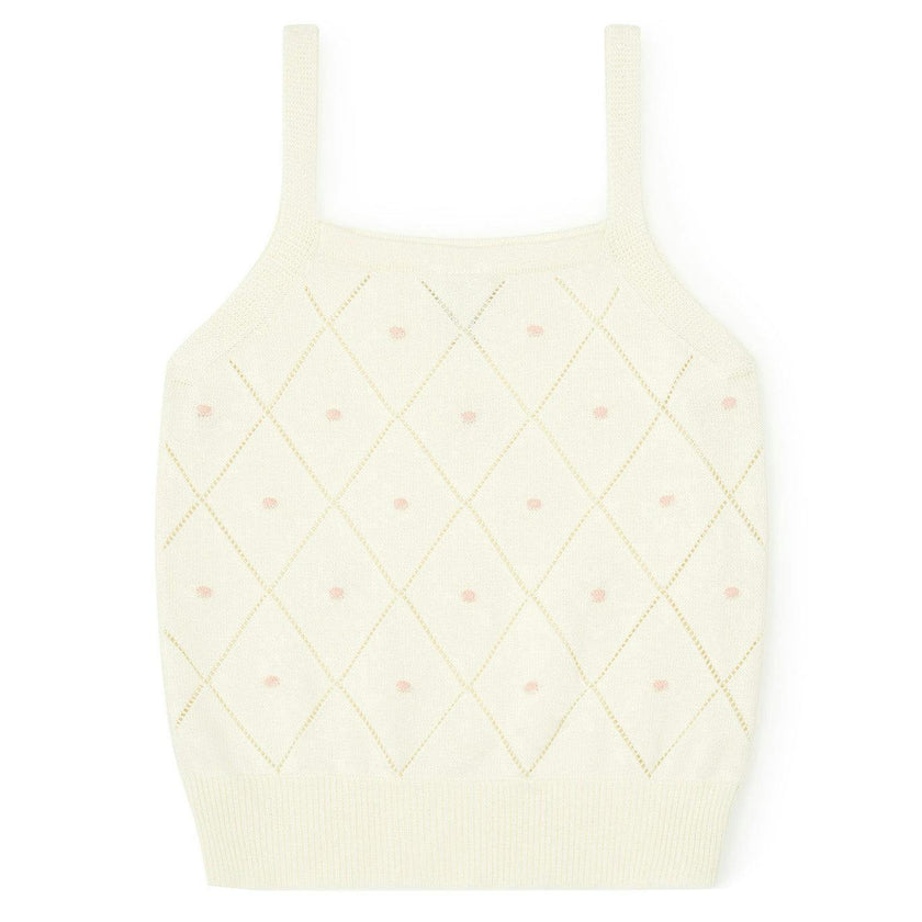 Tiny Flowers Lilli Knit Tank Top
