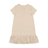 Printed Gauze Short Sleeve Dress
