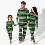 Minecraft Creeper Holiday Bamboo Men's Pajama Set