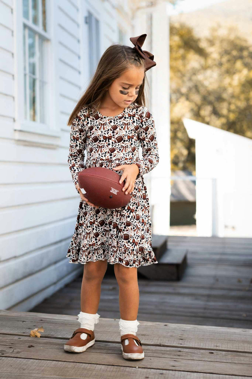 Game Day Blooms Twirl Dress