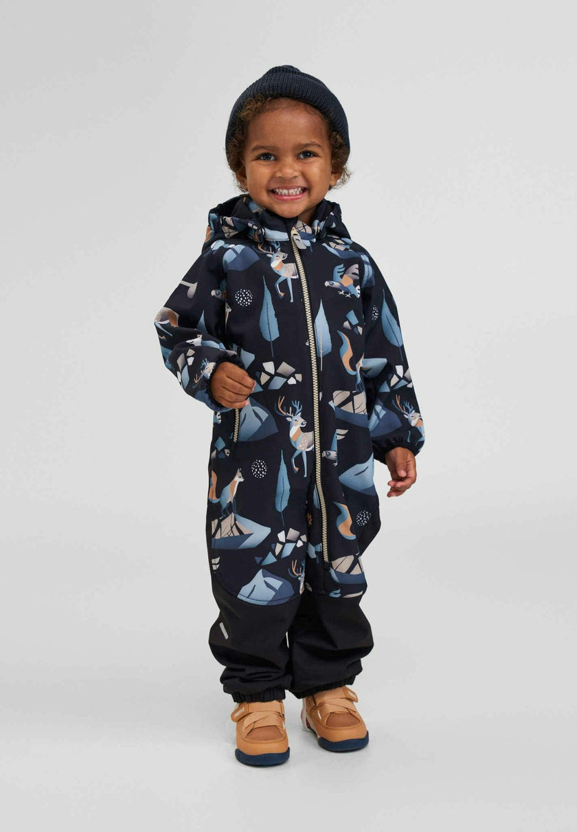 Mjosa - Kids' Softshell Outdoor Jumpsuit