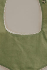 Soothe & Snap Pacifier Bib- Olive Grove