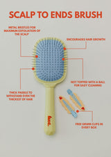 SCALP TO ENDS BRUSH