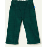 Recycled Cotton Evergreen Grid Corduroy Pant