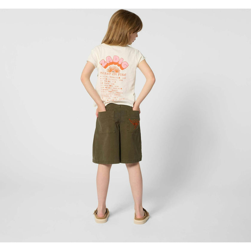 ZADIG & VOLTAIRE Pleat Shorts - Olive Night