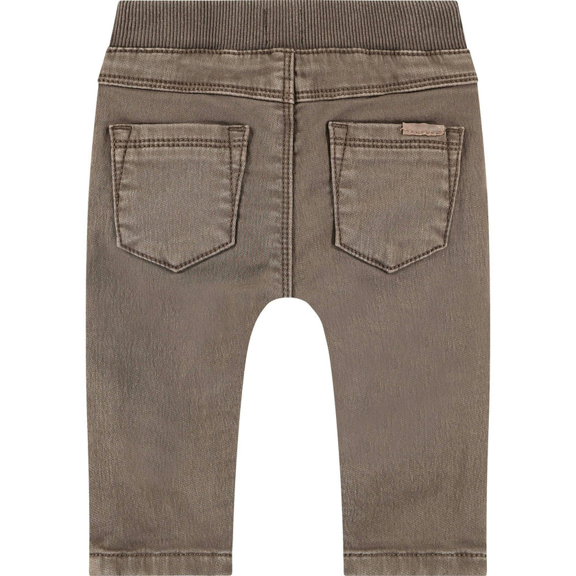 Lush Straight Cut Buttoned Jeans
