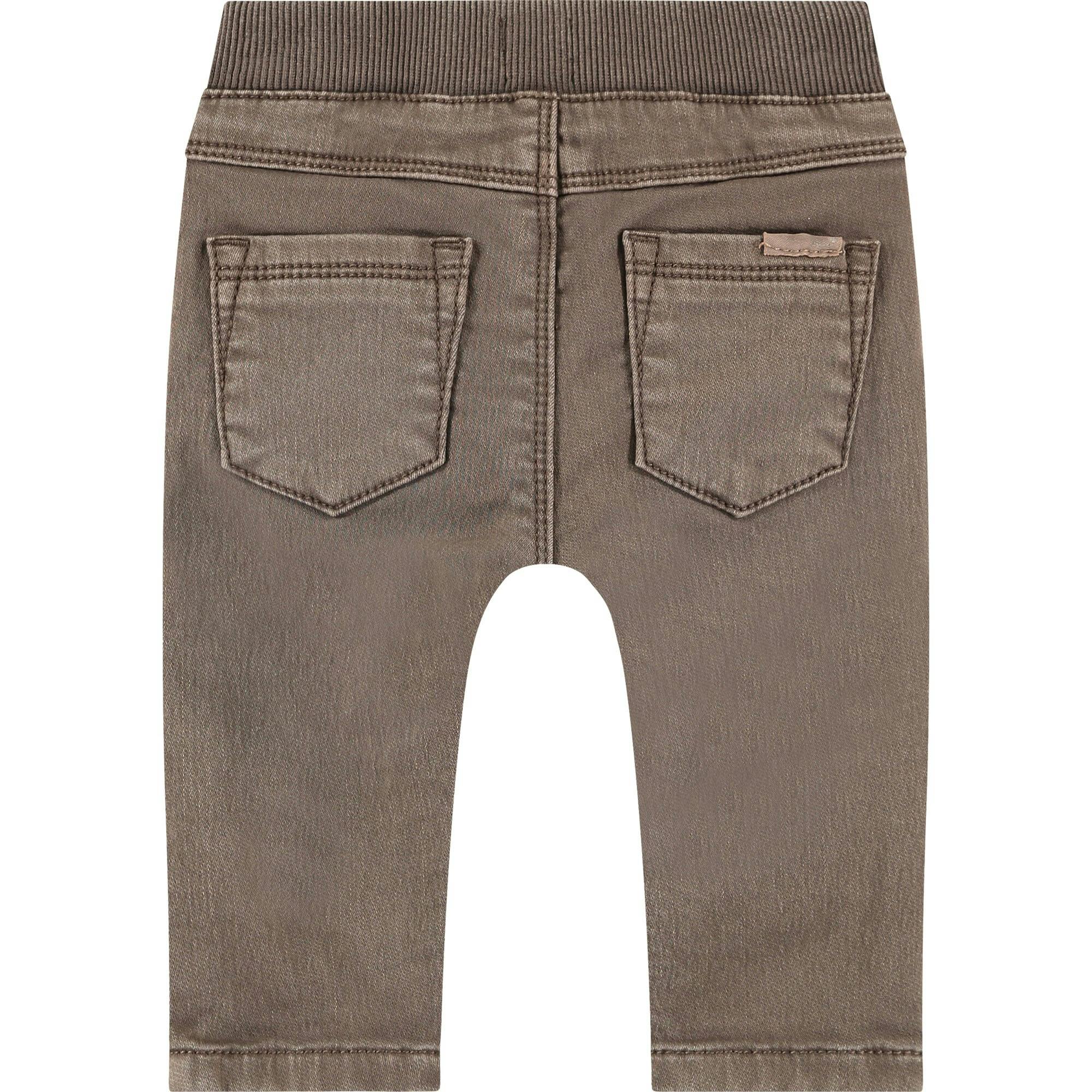 Lush Straight Cut Buttoned Jeans