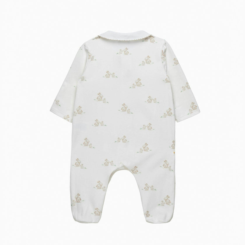 Baby Bunny Onesie in Oatmeal