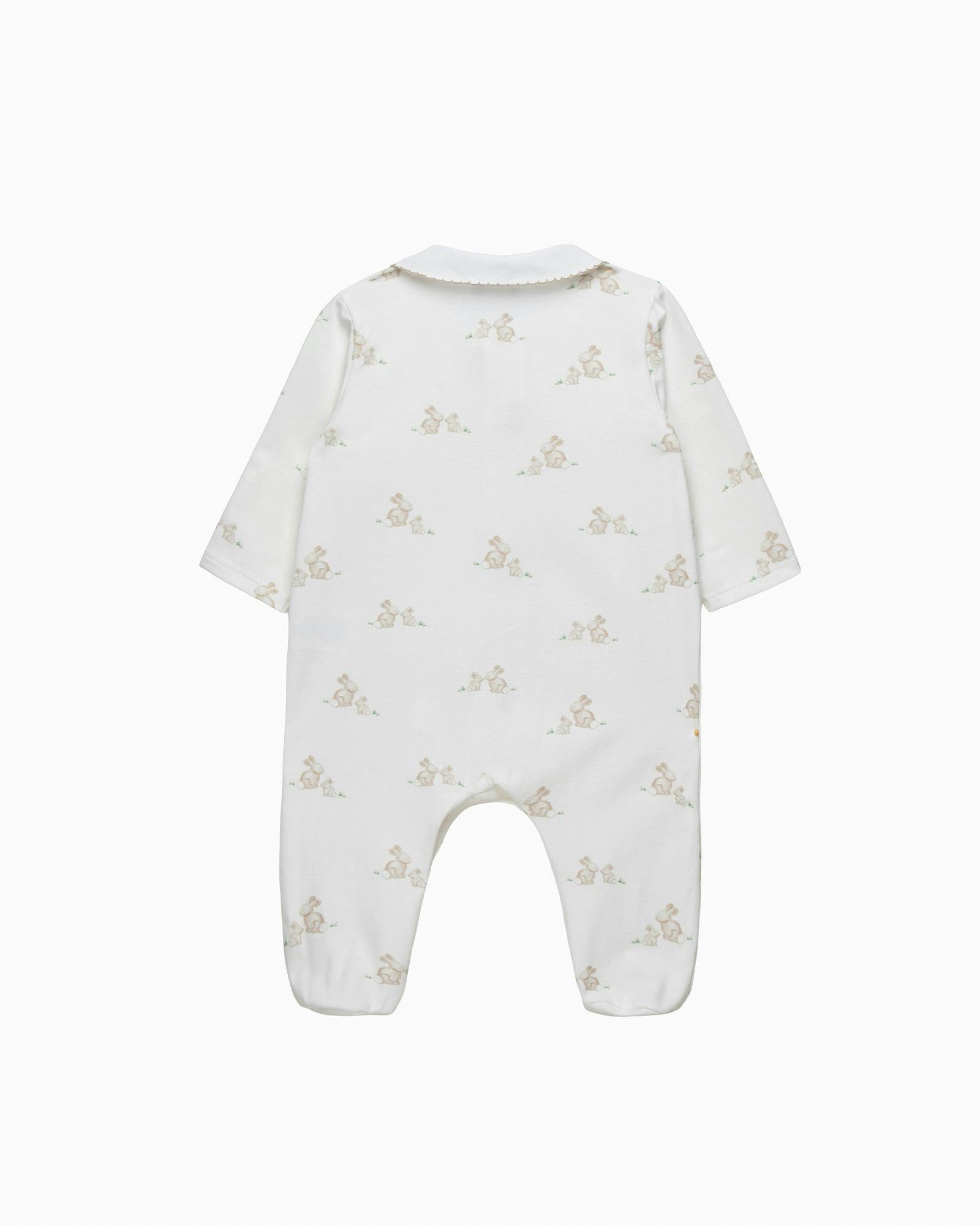 Baby Bunny Onesie in Oatmeal