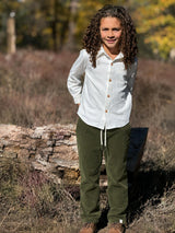 ARLO cord olive joggers
