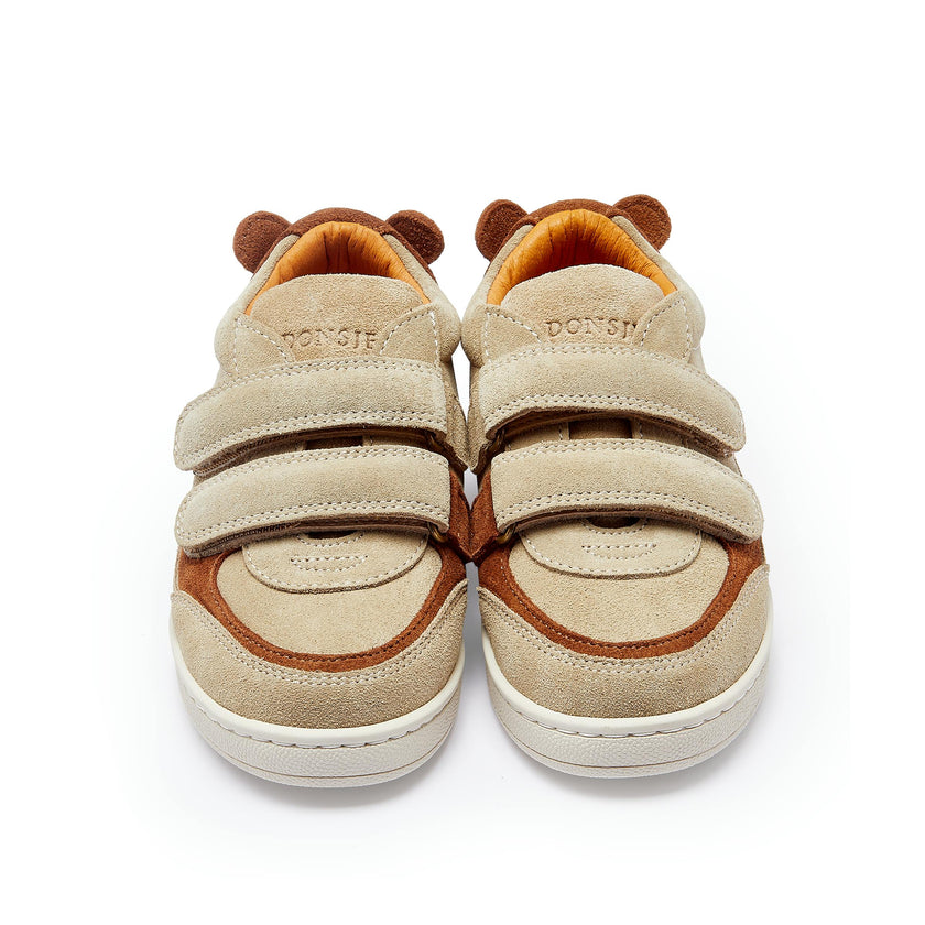 Rinou Sneakers | Bear | Taupe Suede