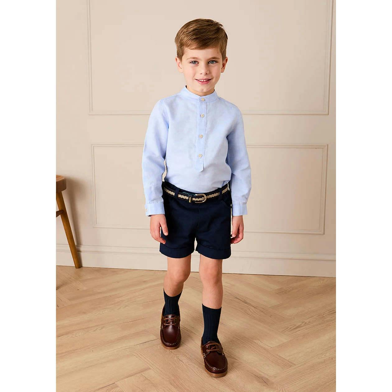Insignia Plain Shorts in Navy (4- 10yrs)