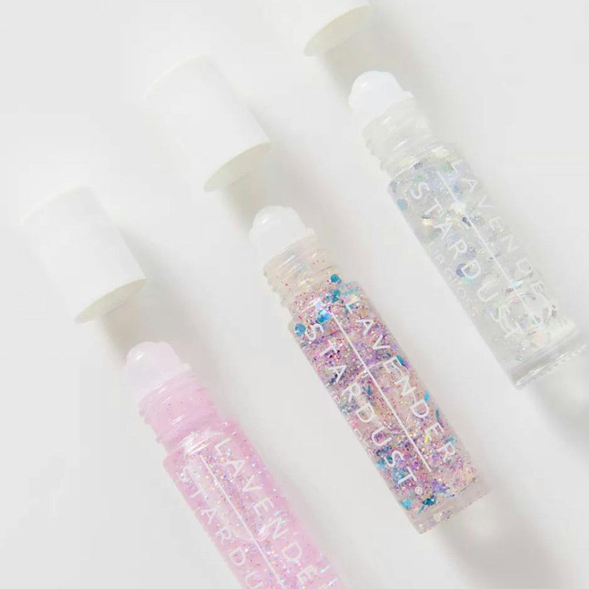 Roll- On Glitter Lip Gloss Trio