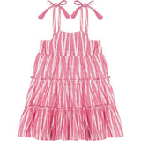 Bella Ikat Shoulder Tie Sundress