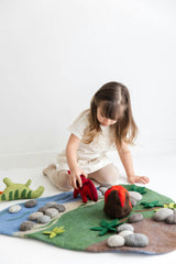 Dinosaur Play Mat + Toys