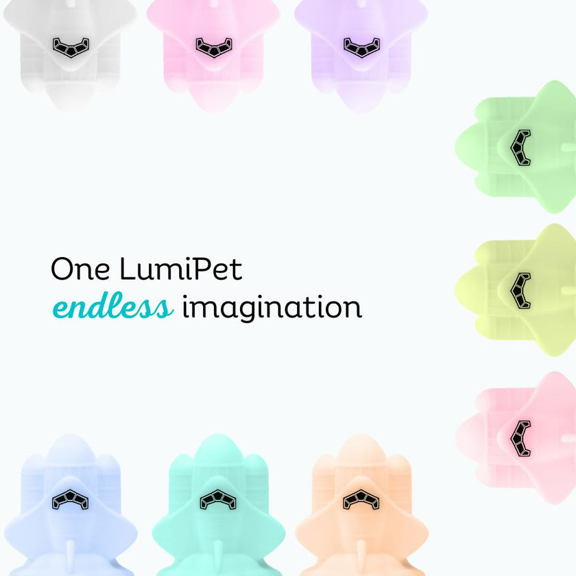 LumiPets Rowdy the Rocket Silicone Night Light