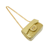 Classic Quilted Sparkle Mini Handbag