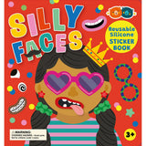 Silicone Sticker Book: Silly Faces