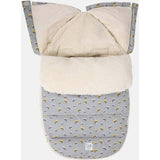BenjiPOD Floral Print Zipped Footmuff