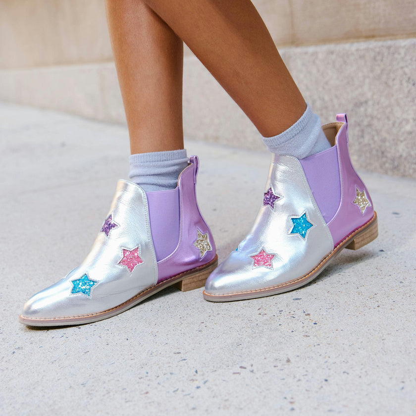 Hologram Star Boots
