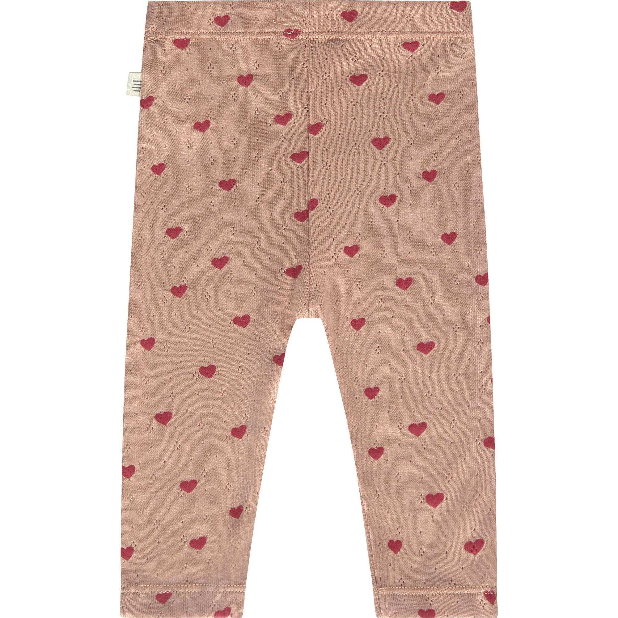Heart Pointelle Leggings