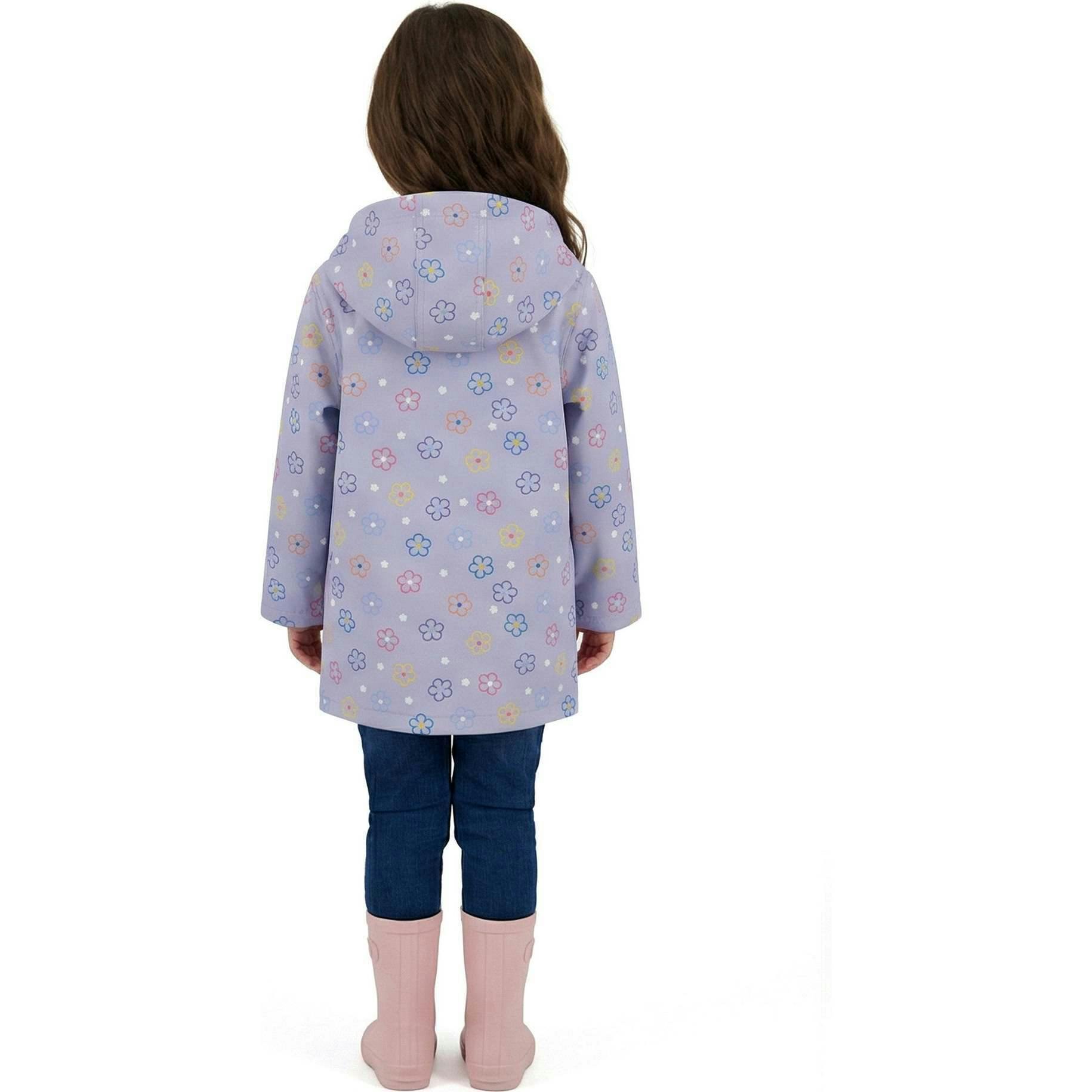 Girls Rain Coat | Multicolor Floral