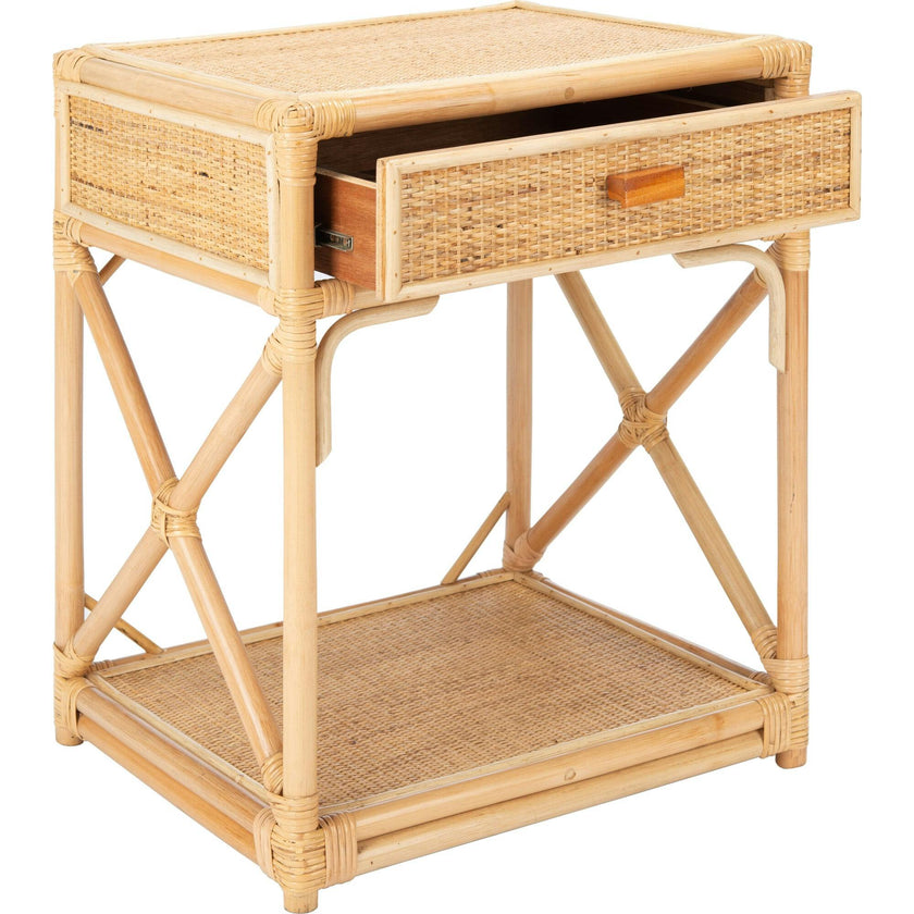 Bali 1-Drawer Nightstand
