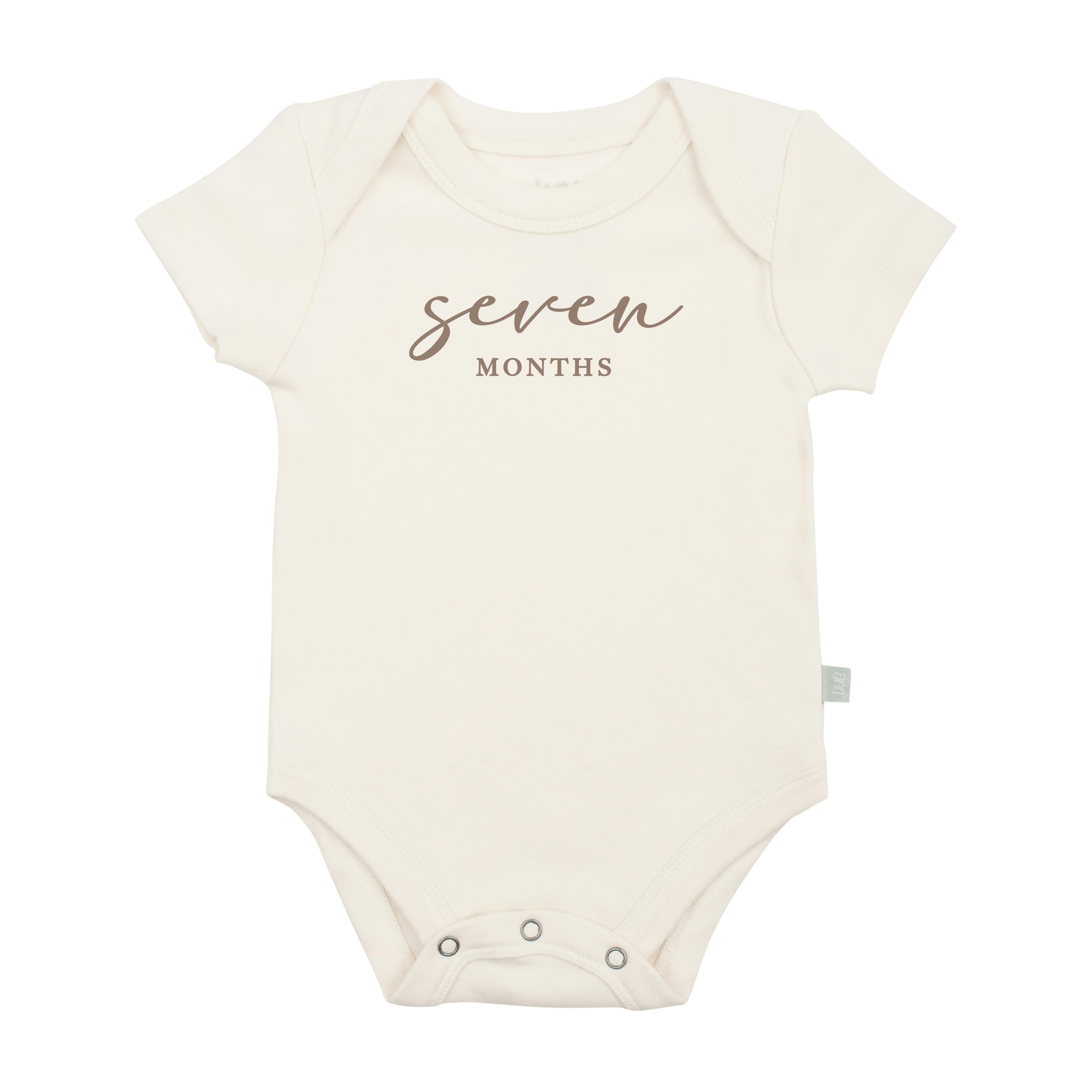 graphic bodysuit | seven months milestone taupe