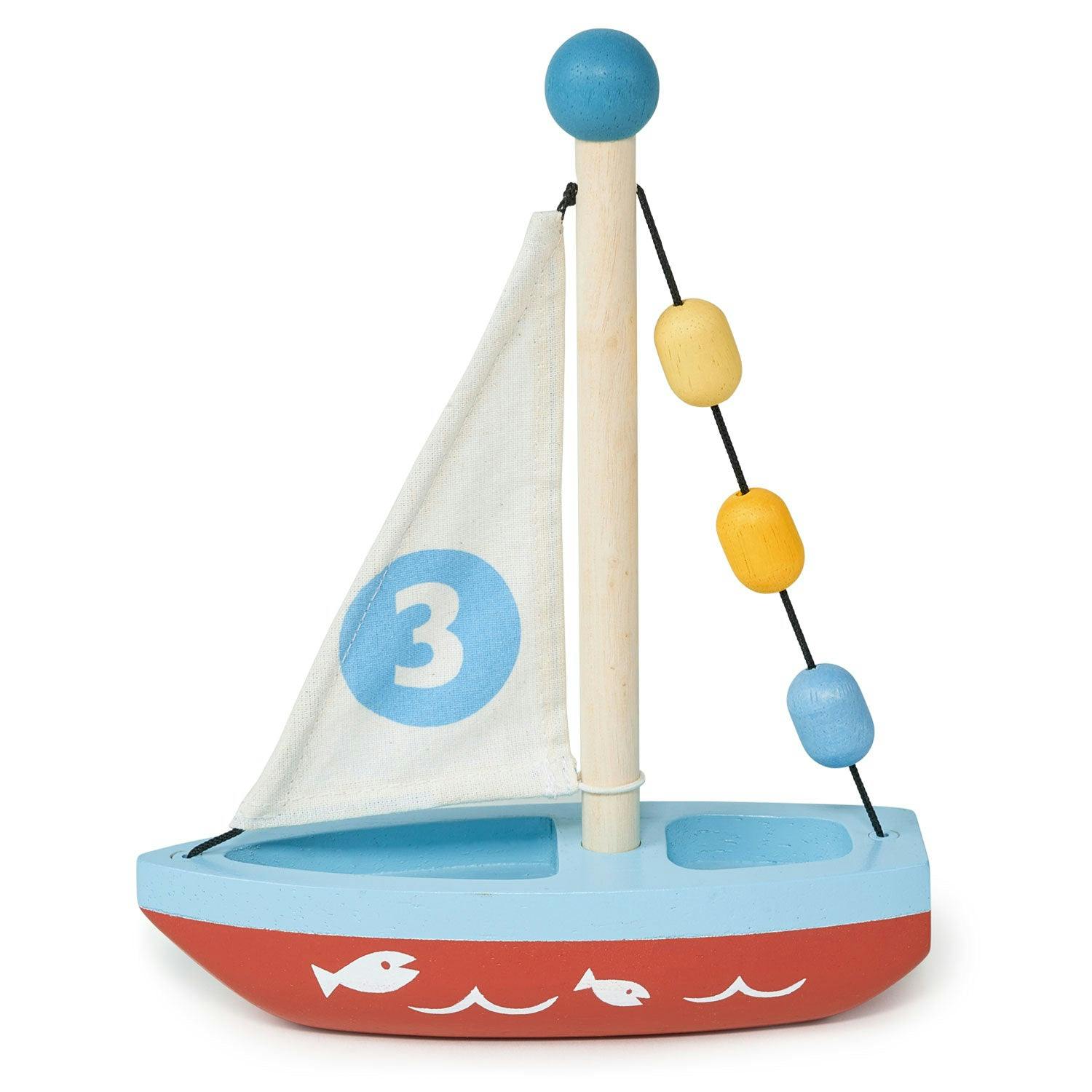 Wooden Sailing Boat
