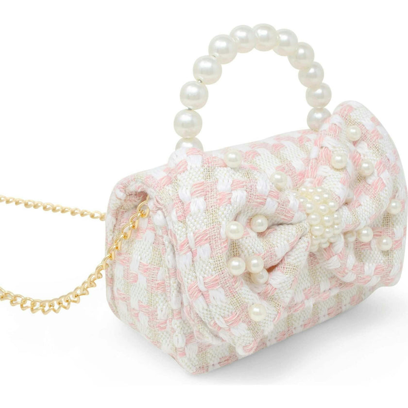 Girls Tiny Quilted Treasure Purse