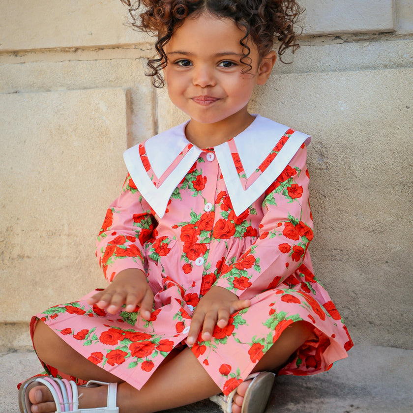 Garden Dress- Vintage Rose