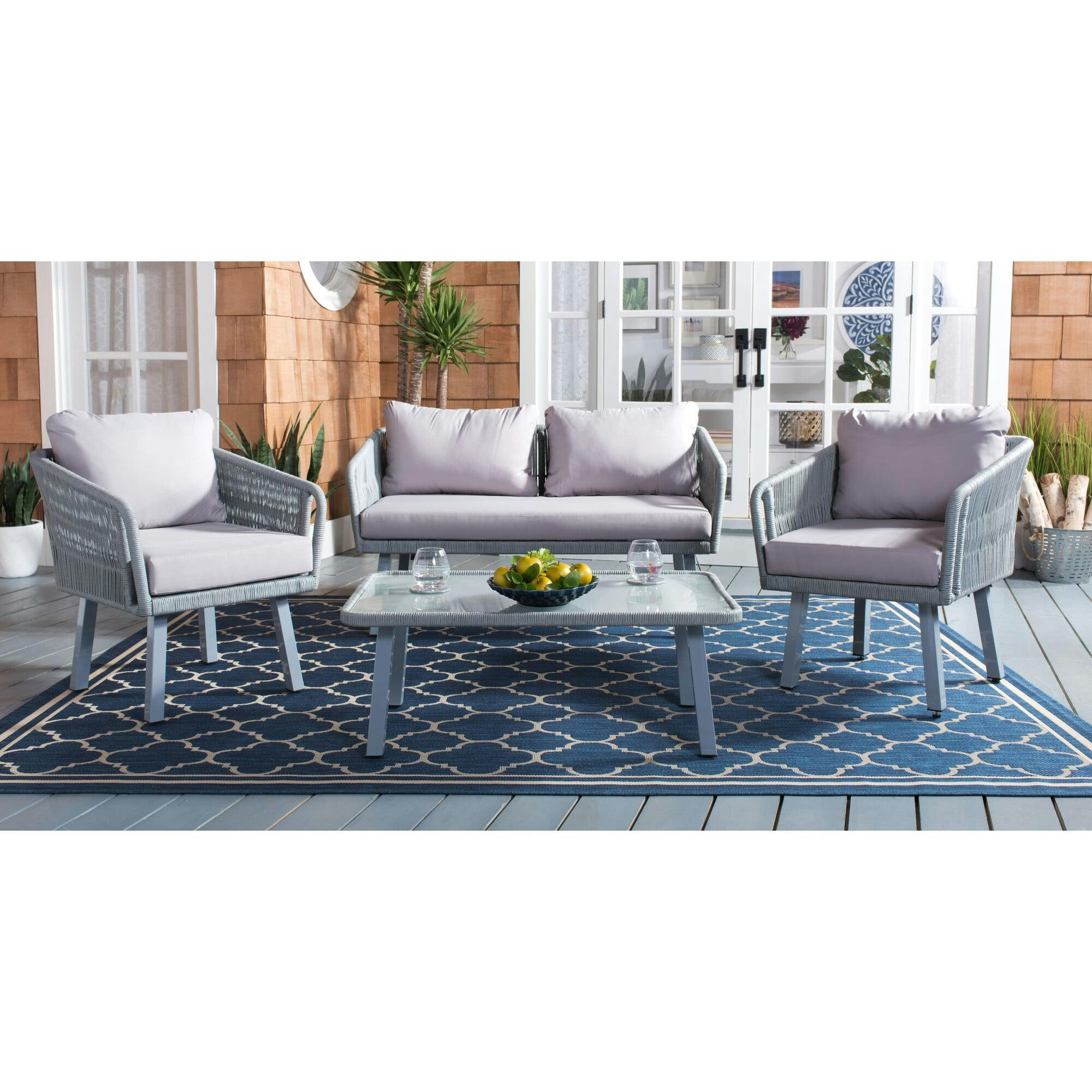 Kerson 4-Piece Rope Living Set