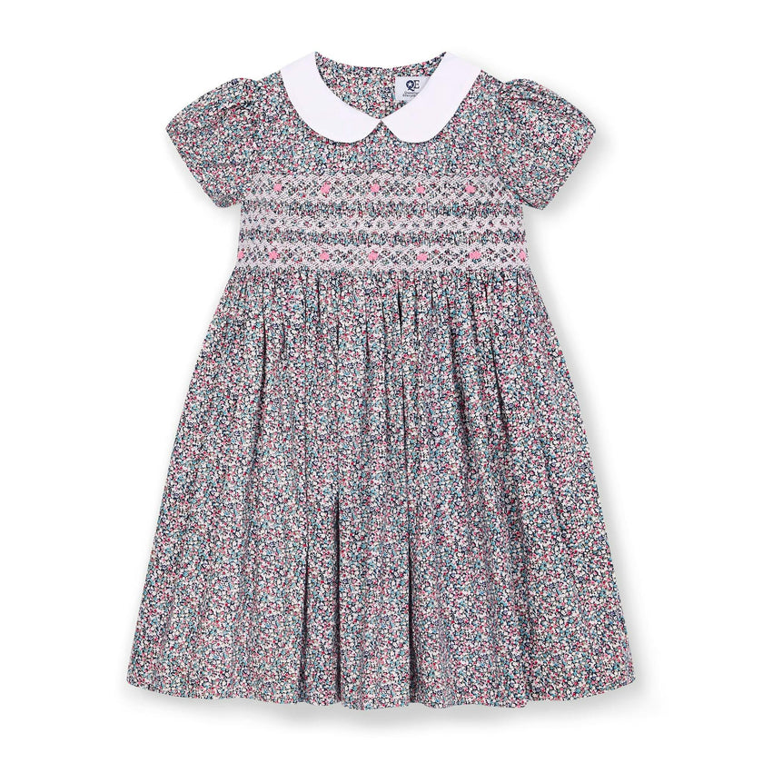 Smocked Girls Dress Jezabel
