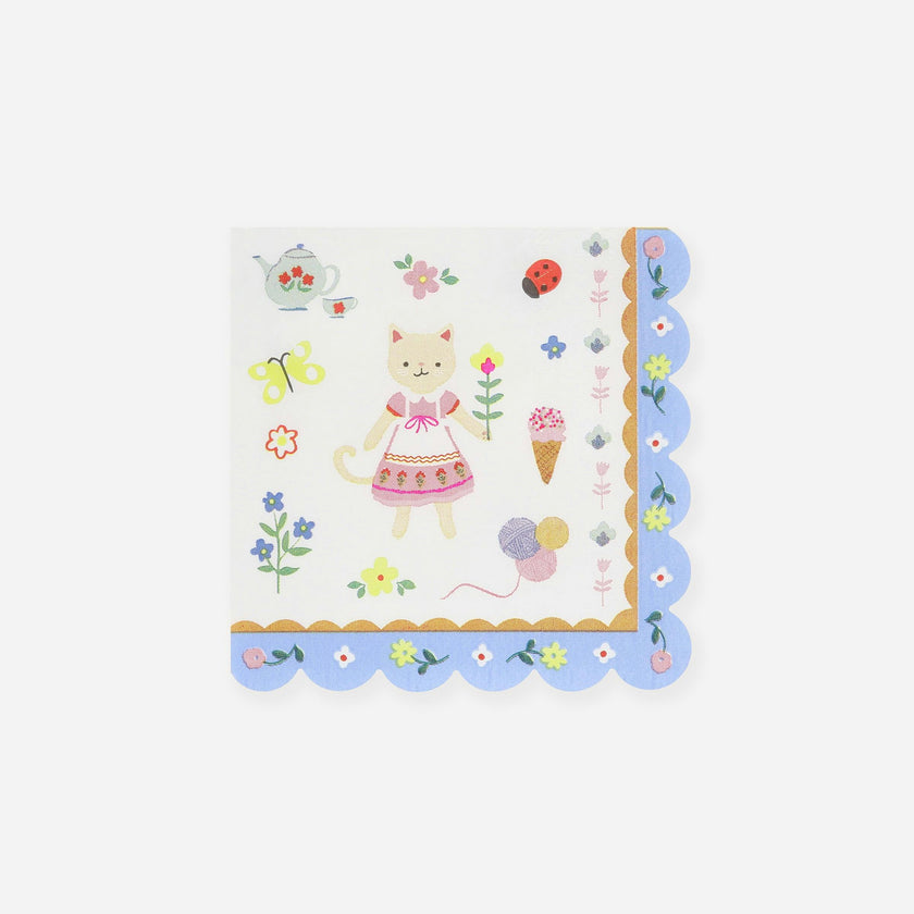 Kitten Club Small Napkins