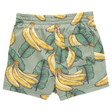 Baby Boys Swim Trunk - Green Banana Leaves