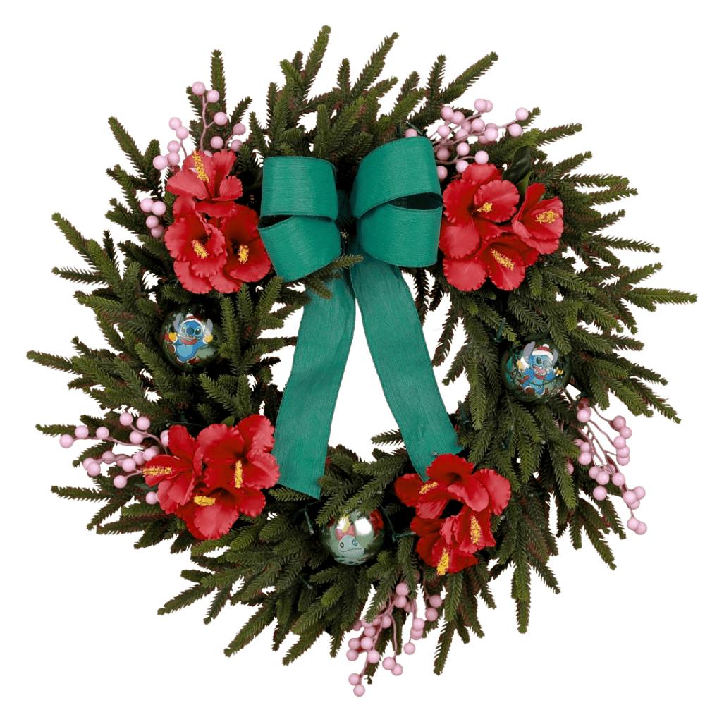 Disney® Stitch Christmas Wreath Pre-Lit