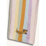 children's terry culotte pants - sunset stripes
