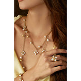 Iris Blossom Necklace