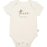 graphic bodysuit | three months milestone taupe