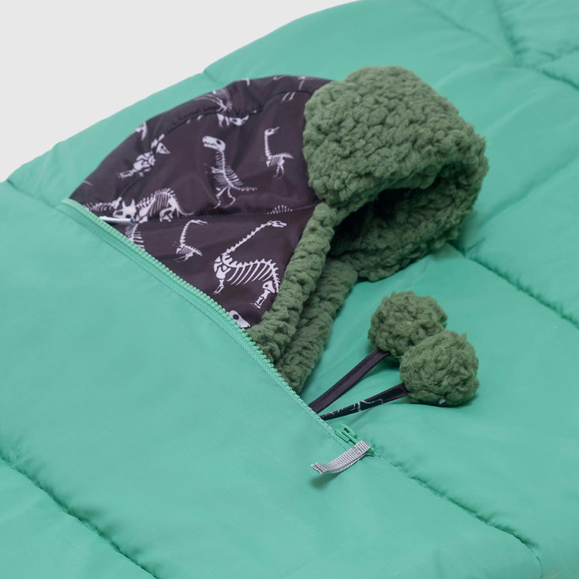 Sleep-N-Pack™ – Little Kid Size | Glow-In-The-Dark Collection: Glow Dino Bones