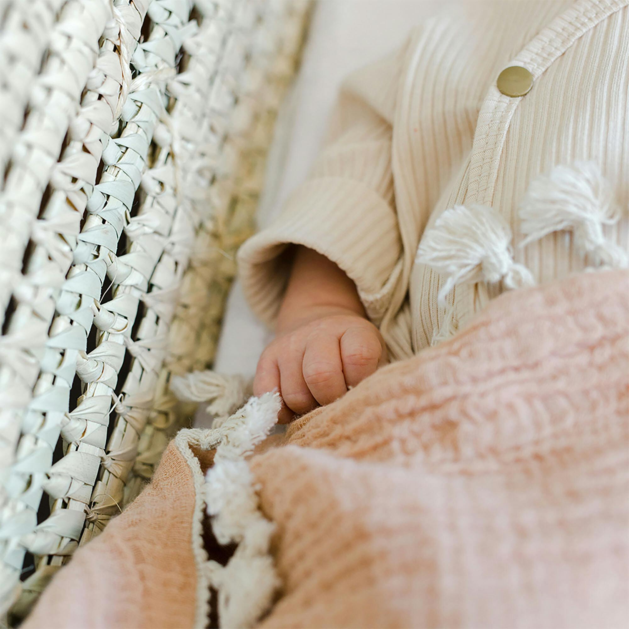6-Layer Muslin Cotton Baby Blanket (Copper)